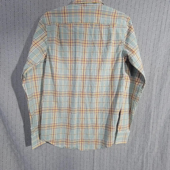 NWOT George Classic Multi-colored Long Sleeve Button Up kle Resistant Size Small - Picture 7 of 15
